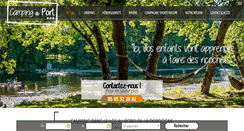 Desktop Screenshot of campingduport.com